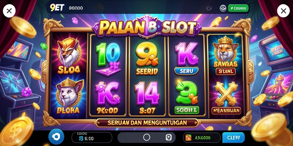 Gameplay menyeronokkan di permainan Slot 9ET.