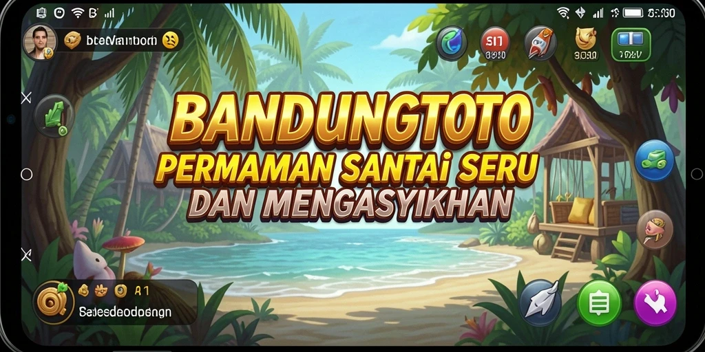 Tangkapan layar menunjukkan keseruan gameplay BANDUNGTOTO yang penuh warna.