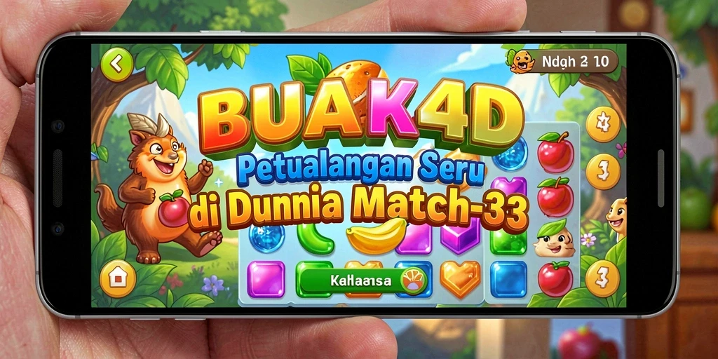 Tampilan menarik dari gameplay BUAH4D yang penuh warna.