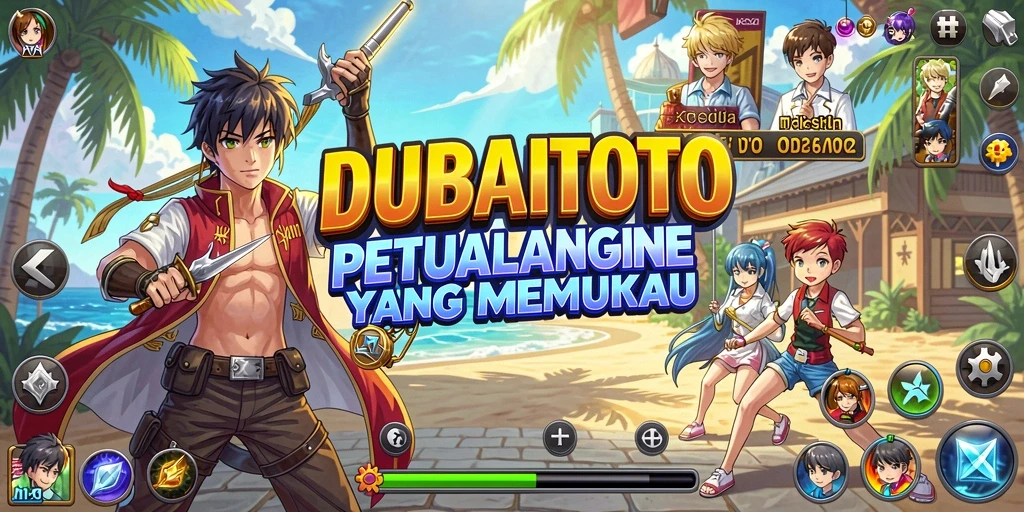 Tampilan gameplay DUBAITOTO yang menarik dan penuh warna.