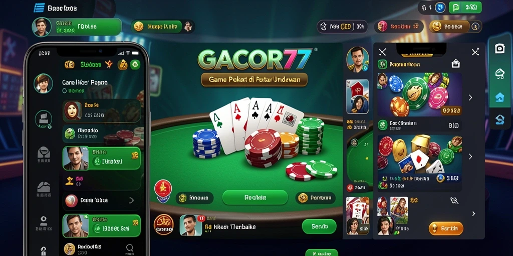 Tampilan gameplay menarik dan menyenangkan dari GACOR77.