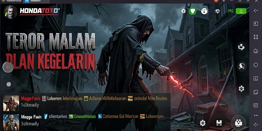 Gameplay menegangkan dengan suasana Horror yang mencekam.